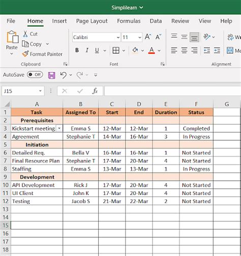 Learn How To Create A Project Plan In Excel 2023 Edition