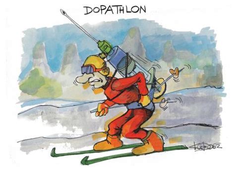 Dopathlon By Kostas Koufogiorgos Sports Cartoon TOONPOOL