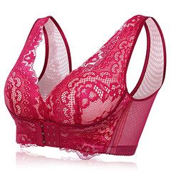 Sexy Sexy Front Closure Wireless Lace Push Up Adjustable Bras Newchic