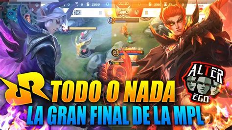 Como dije, es una habilidad simple, pero es la habilidad que te otorgará. RRQ HOSHI VS ALTER EGO,EL MEJOR PARTIDO DE LA HISTORIA DE ...