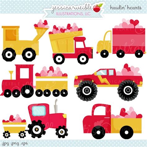 Download Hauling Hearts Valentine's Day Clipart - Cliparts ...