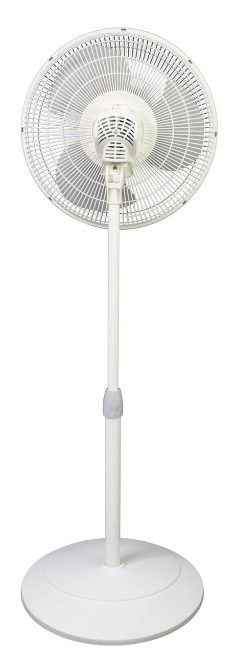 Air King 16 In Pedestal Fan Oscillating 120v Ac Number Of Speeds 3