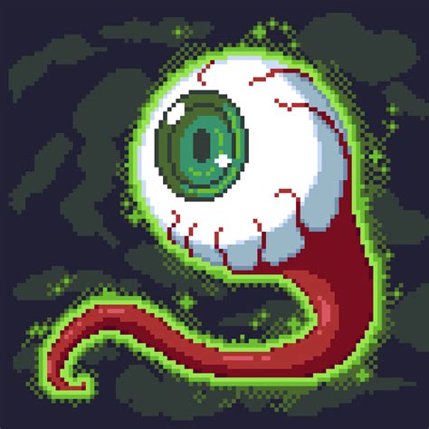 Pixilart Scary Eyeball By Crackomint