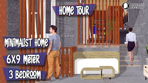 Gambar pondasi rumah 6x9 3 kamar. DESAIN RUMAH 6x9 3 KAMAR | HOME TOUR | ROEANG STUDIO - YouTube