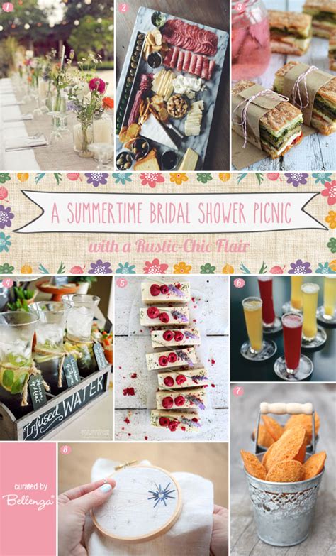 How To Plan A Bridal Shower Picnic With The Spontaneous Look Of Summer