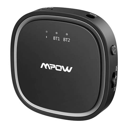 Mpow Bluetooth 50 Receiver Transmitter 2 In 1 50 Feet And 12 Hours