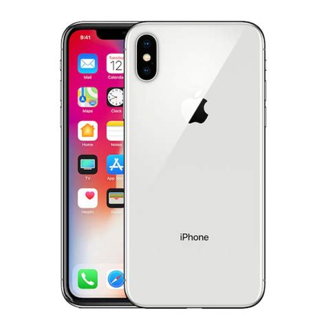 Buyspry Apple Iphone X Silver 64gb 58 Display Gsm Unlocked Atandt T