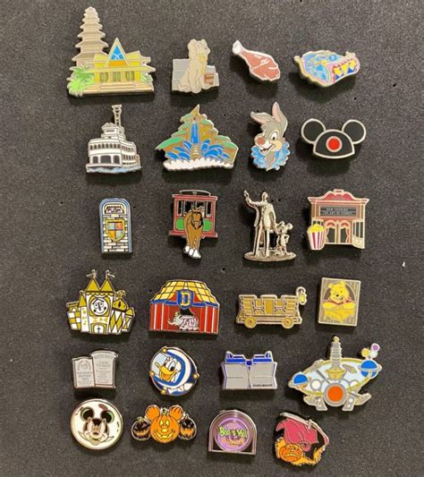 Tiny Kingdom Walt Disney World Series 4 Mystery Pin Collection Disney