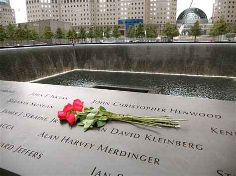 911 Memorial Reflecting Pool Walks Of New York