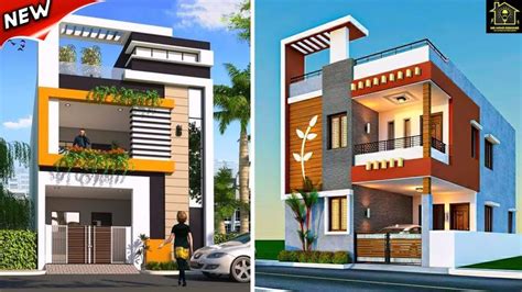 Beautiful Small Budget Double Floor House Designs 2 Floor House Front