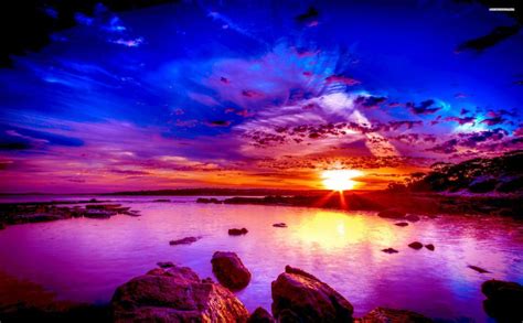 Amazing Colorful Sunrise Hd Wallpaper Sunrise Wallpaper Beautiful