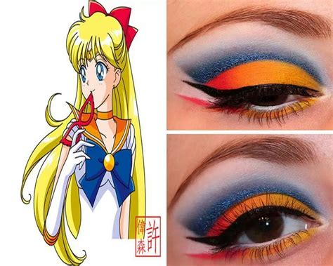 Sailor Venus Sailor Moon Makeup Eye Makeup Makeup