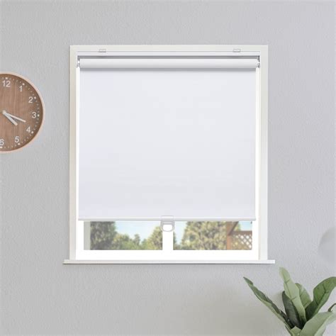 Sunoff Blackout Roller Shades Blinds Cordless for Windows Pull Down
