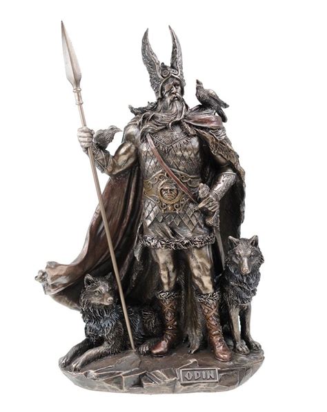 Odin Norse Gods King Of Asgard 10 Inch Figurine Zem Combine Shipping