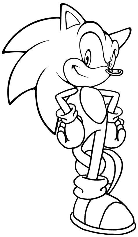 40 Desenhos De Sonic Para Colorir Como Fazer Em Casa Em 2021 Images