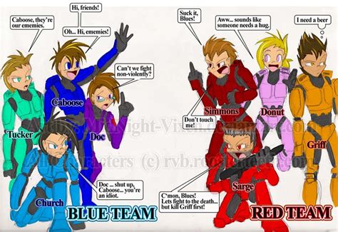 Pin On Red Vs Blue