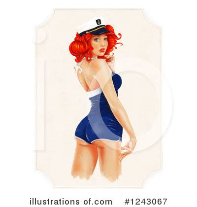 Pinup Clipart Illustration By Lineartestpilot
