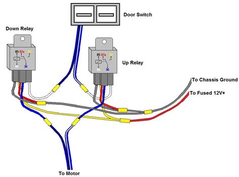 Wiring Diagram Relay Power Window