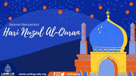 Artikel ini membangkitkan semangat saya untuk terus mengkhatamkan al quran. HARI NUZUL AL-QURAN - UNIKOP