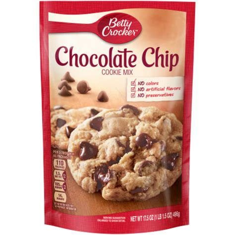 Betty Crocker Chocolate Chip Cookie Mix 21 Oz Smiths Food And Drug