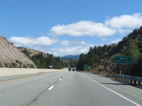 California Interstate 5 Southbound Cross Country Roads