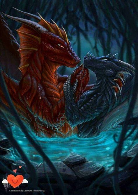 Love Dragon Pictures Beautiful Dragon Fantasy Dragons