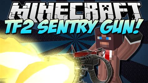 Minecraft Sentry Gun Team Fortress 2 Mod Showcase 151 Youtube