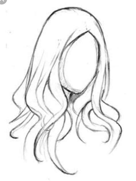 Girl Hair Drawing Image By Vanessa Halifax On Things To
