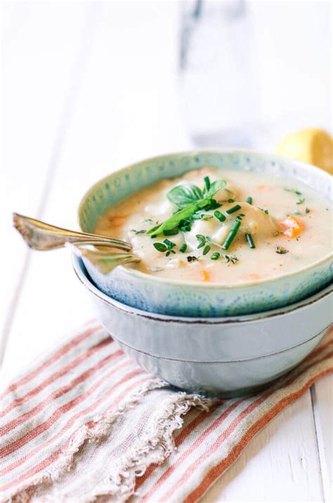 I am in love with this soup! Gluten Free Dairy Free Chicken and Dumplings - Paleo ...