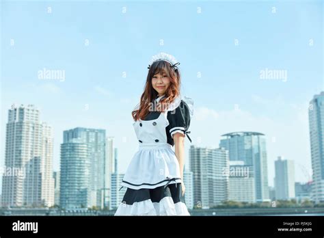 Japanese Maid Hi Res Stock Photography And Images Alamy