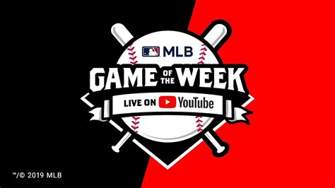Introducing Mlb Game Of The Week Live On Youtube Youtube
