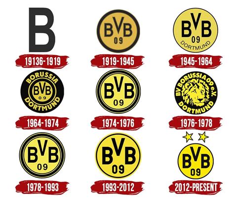 Borussia Dortmund Logo Symbol Meaning History Png 51 Off