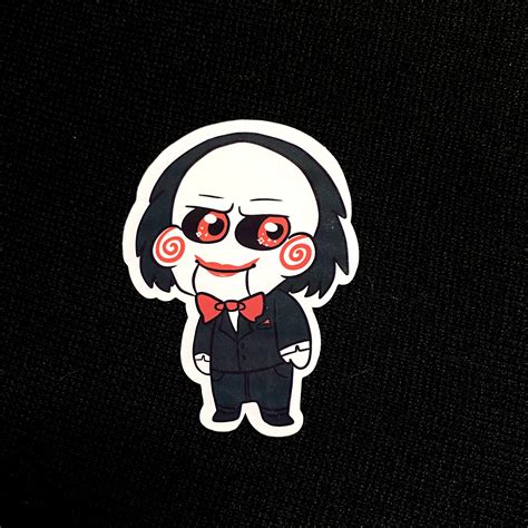 Iconic Horror Character Stickers Series 1 Etsy