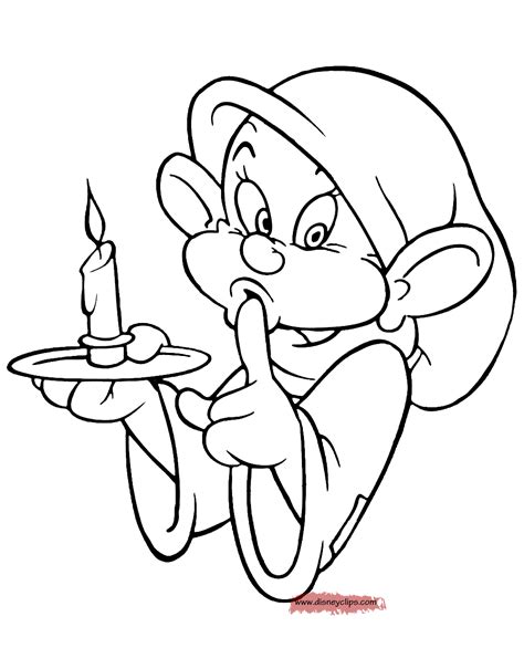 Snow White And The Seven Dwarfs Coloring Pages Coloring And Drawing