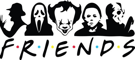 Horror Friends Png Halloween Friends Png Horror Characters Inspire