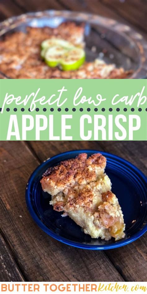 You can opt to go completely sugar free, if you wish to. This low carb apple crisp is the perfect no-fail dessert ...