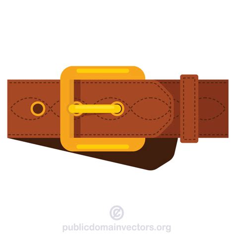 Leather Belt Public Domain Vectors