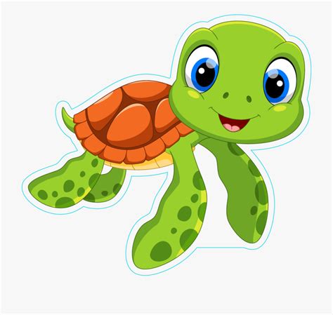 Baby Sea Turtle Clip Art