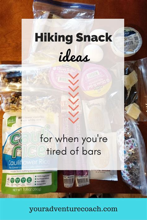 10 easy hiking snacks hiking snacks hiking food backpacking food