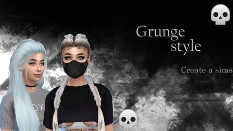 💀 Sims 4 Speed Cas Grunge Style 18 Outfits Cc Only 💀 Youtube