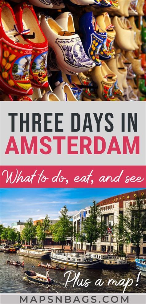 your best guide to spend 3 days in amsterdam this complete amsterdam itinerary has all the info