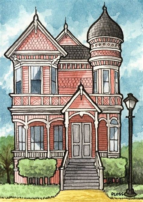 Here presented 53+ old fashioned drawing images for free to download, print or share. Victorian Houses, one of a 3-print set -- Photographic ...