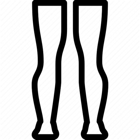 Creative Foot Grid Knee Leg Legs Line Run Shape Icon