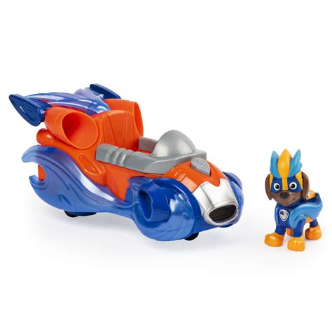 Paw Patrol Mighty Pups Charged Up Chases Deluxe Vehicle With Lights