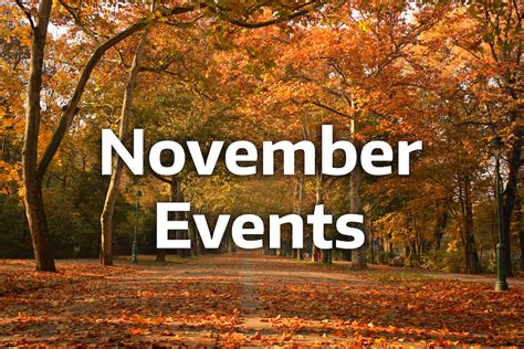 November Events At The Uw The Whole U
