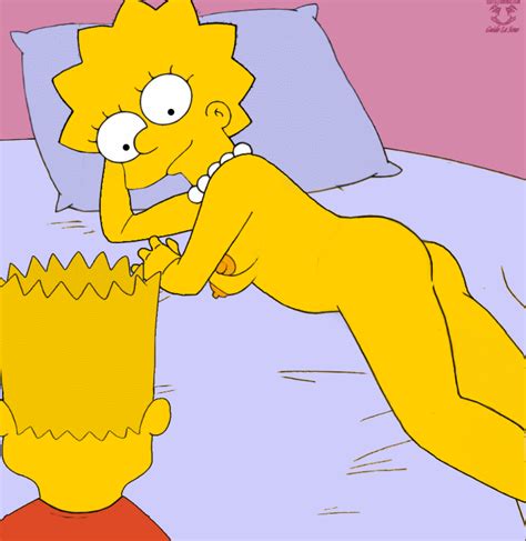 Xbooru Bald Beaver Bart Simpson Bed Bedroom Brother And Sister Funny