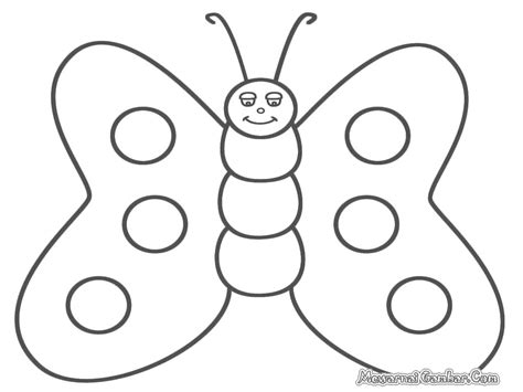 Onlinelabels clip art simple butterfly source: Gambar Mewarnai Kupu Bliblinews Gambar Kupu2 di Rebanas ...