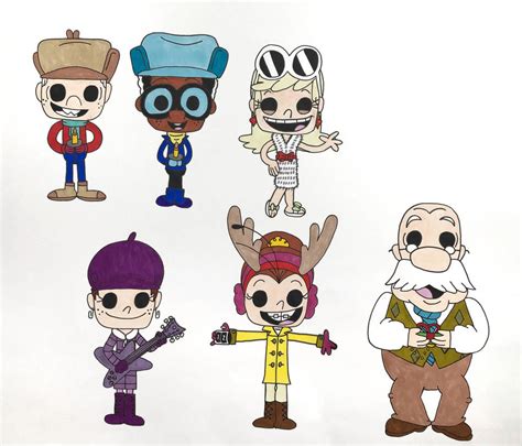 The Loud House In Funko Pop Style Xmas By Luantik17 On