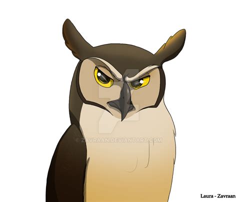Great Horned Owl By Zavraan On Deviantart