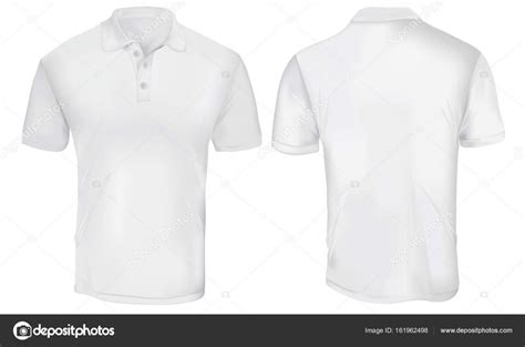 White Polo Shirt Template Stock Vector By ©airdone 161962498